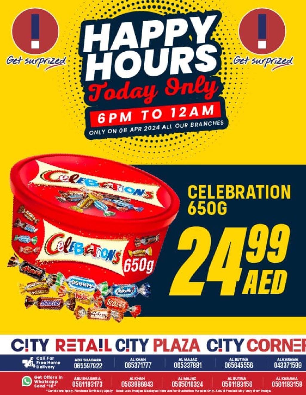 City Retail UAE Offers April 8, 2024